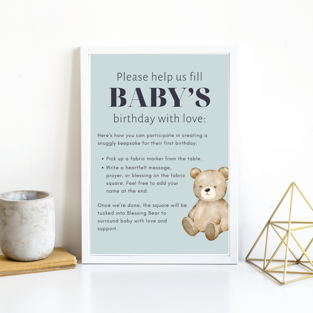 Signo de baby shower IMPRIMIBLE