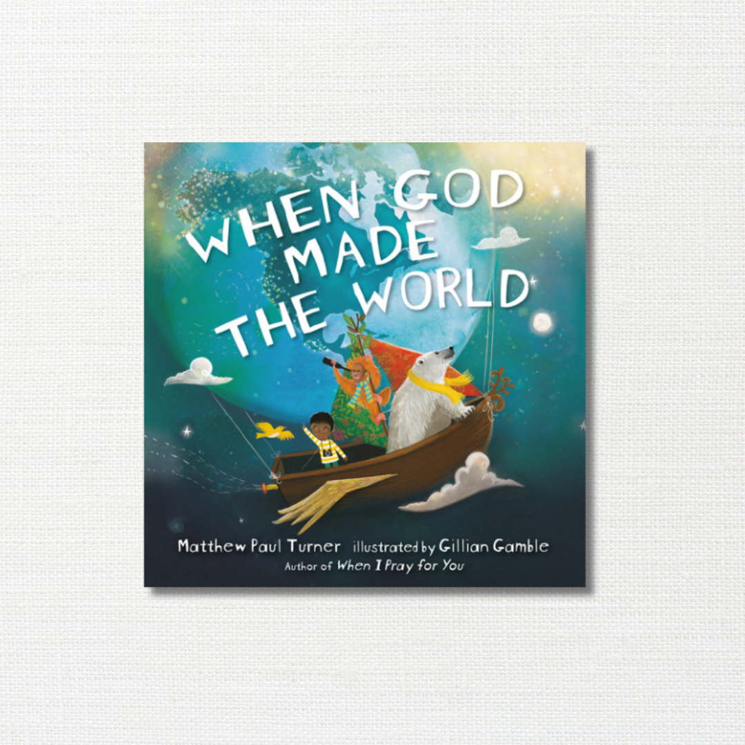 Libro infantil "Cuando Dios hizo el mundo"
