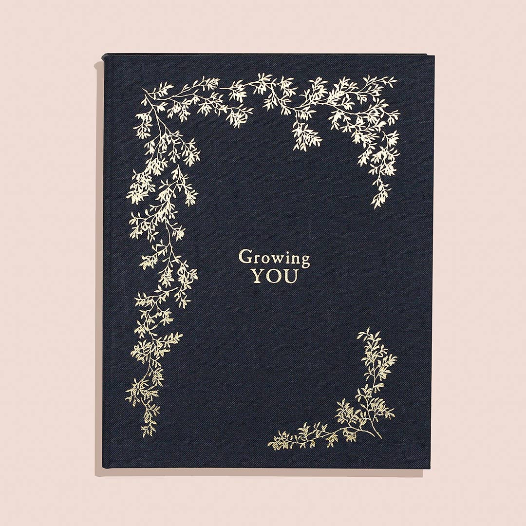 Pregnancy Journal: “Growing You” Guided Journal and Keepsake Book