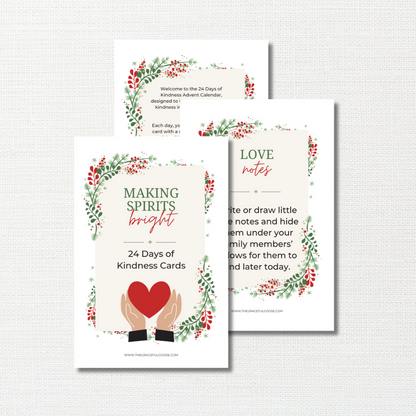 25 Days of Kindness Cards
