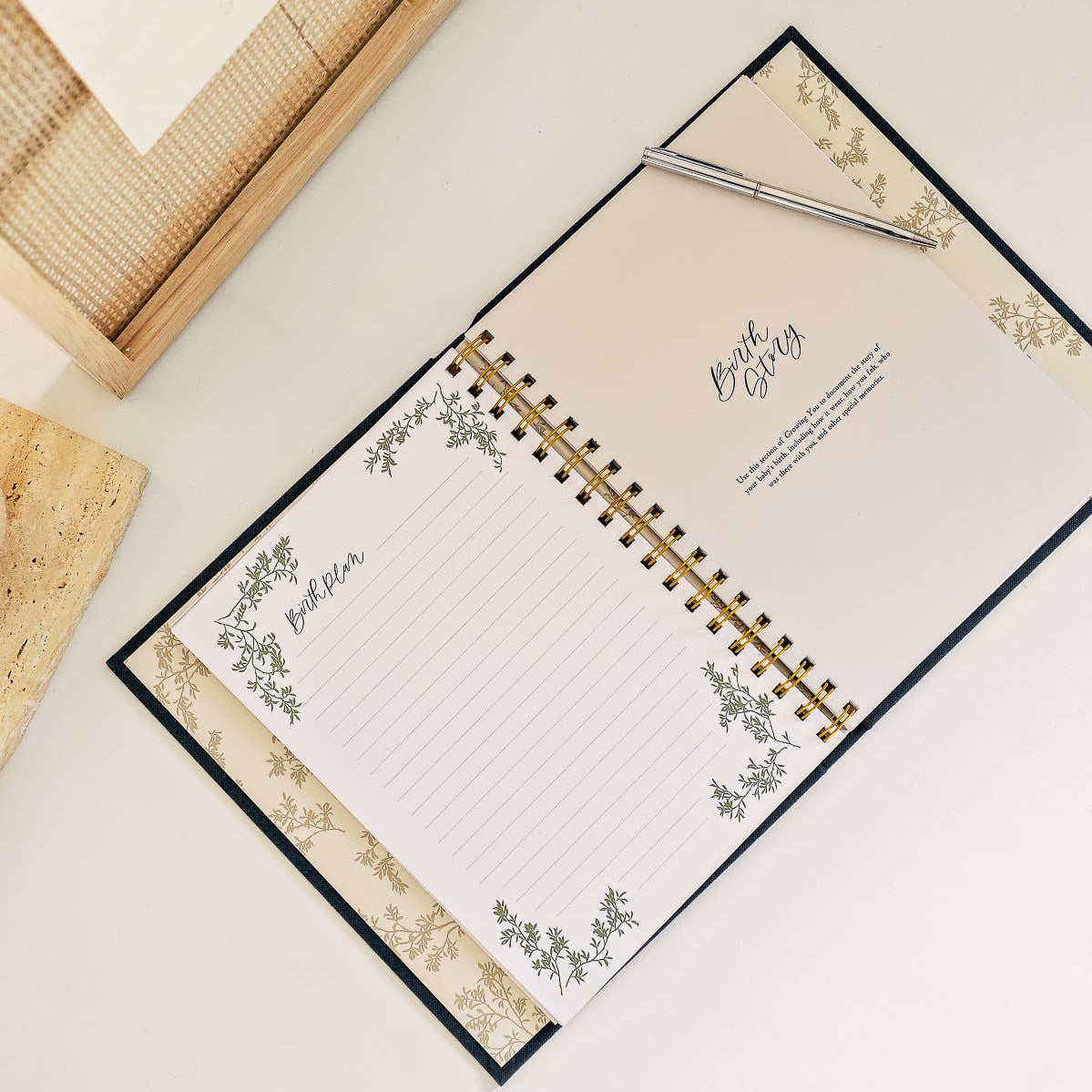 Pregnancy Journal: “Growing You” Guided Journal and Keepsake Book
