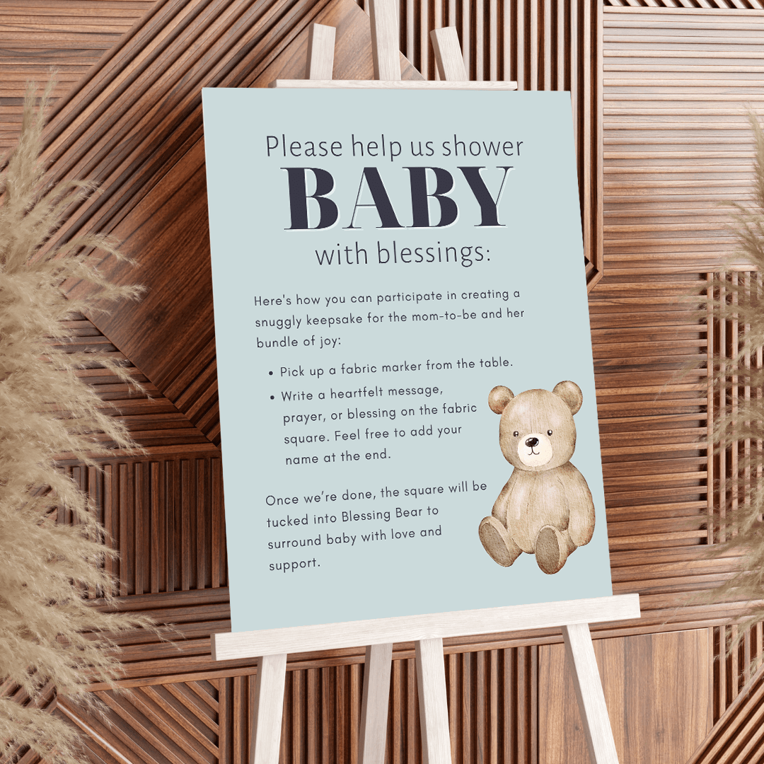 Baby Shower Sign